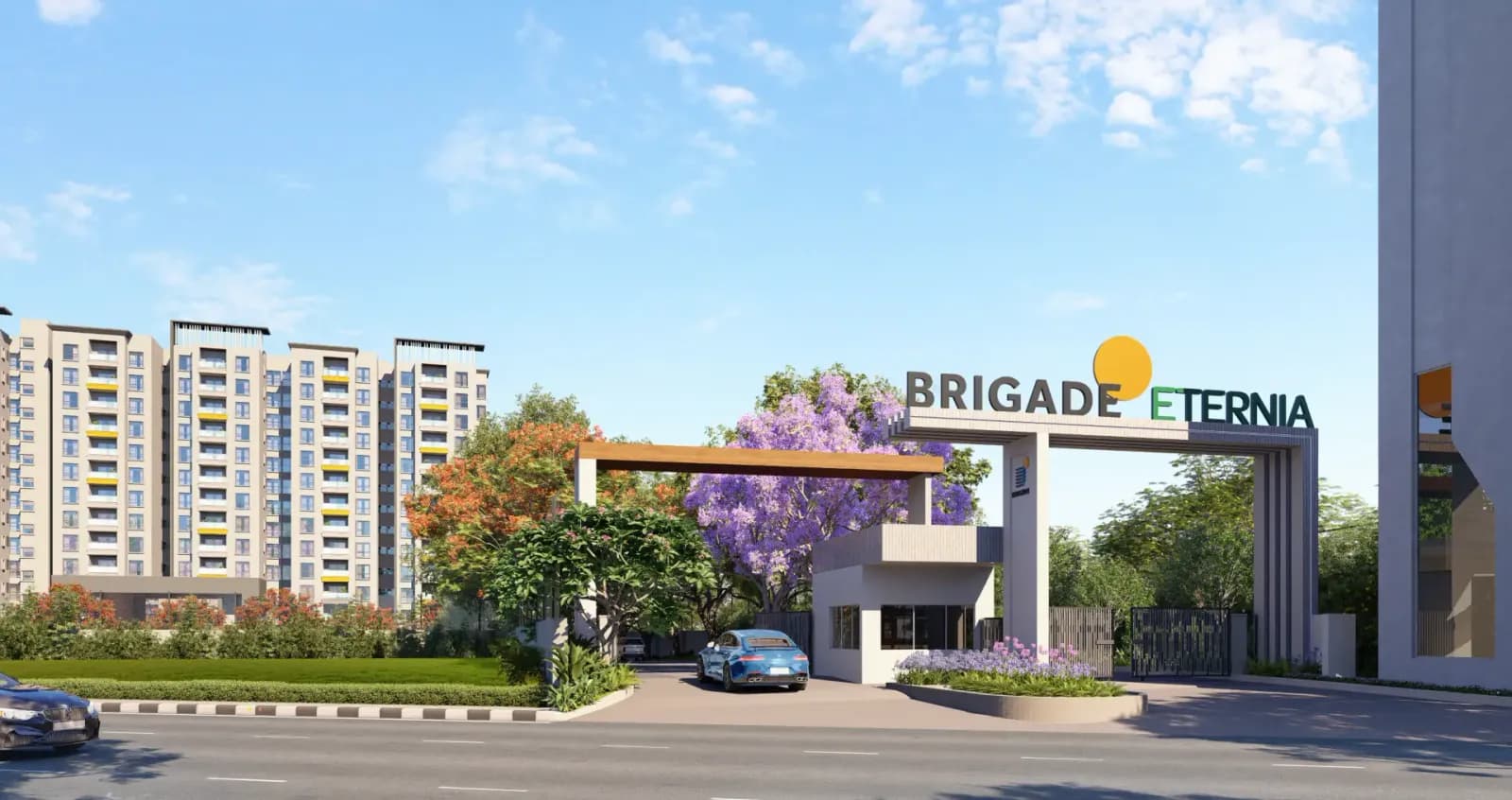 Brigade Eternia: Main entrance gate (artist's impression) (artist’s impression)