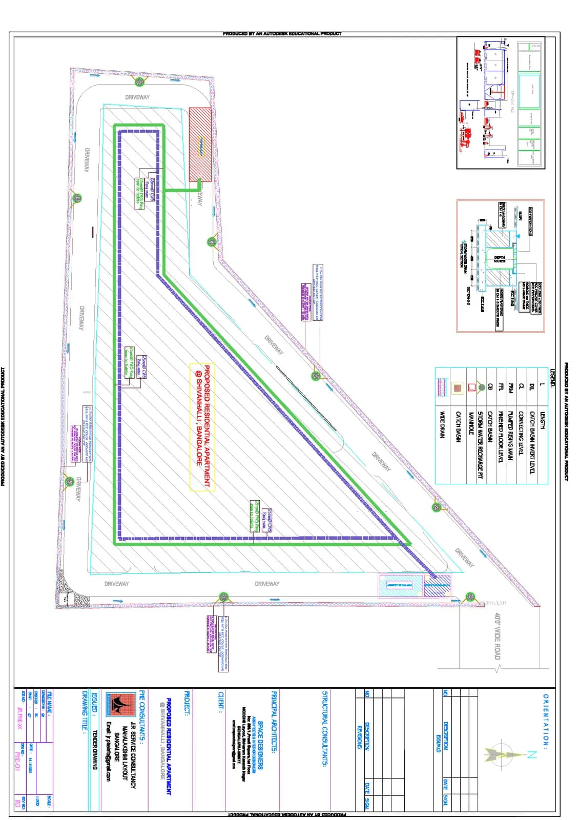 MLN Signature: STP DRAWINGS WITH DEMARCATION (filed with Karnataka RERA)
