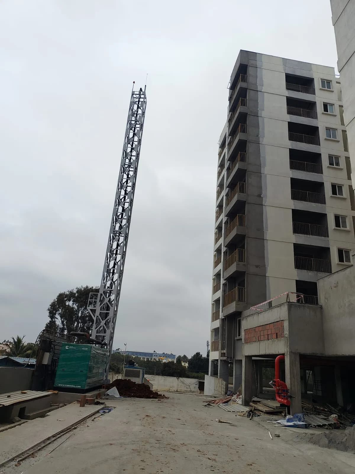 Sowparnika Olivia Nest: Site photo filed with Karnataka RERA