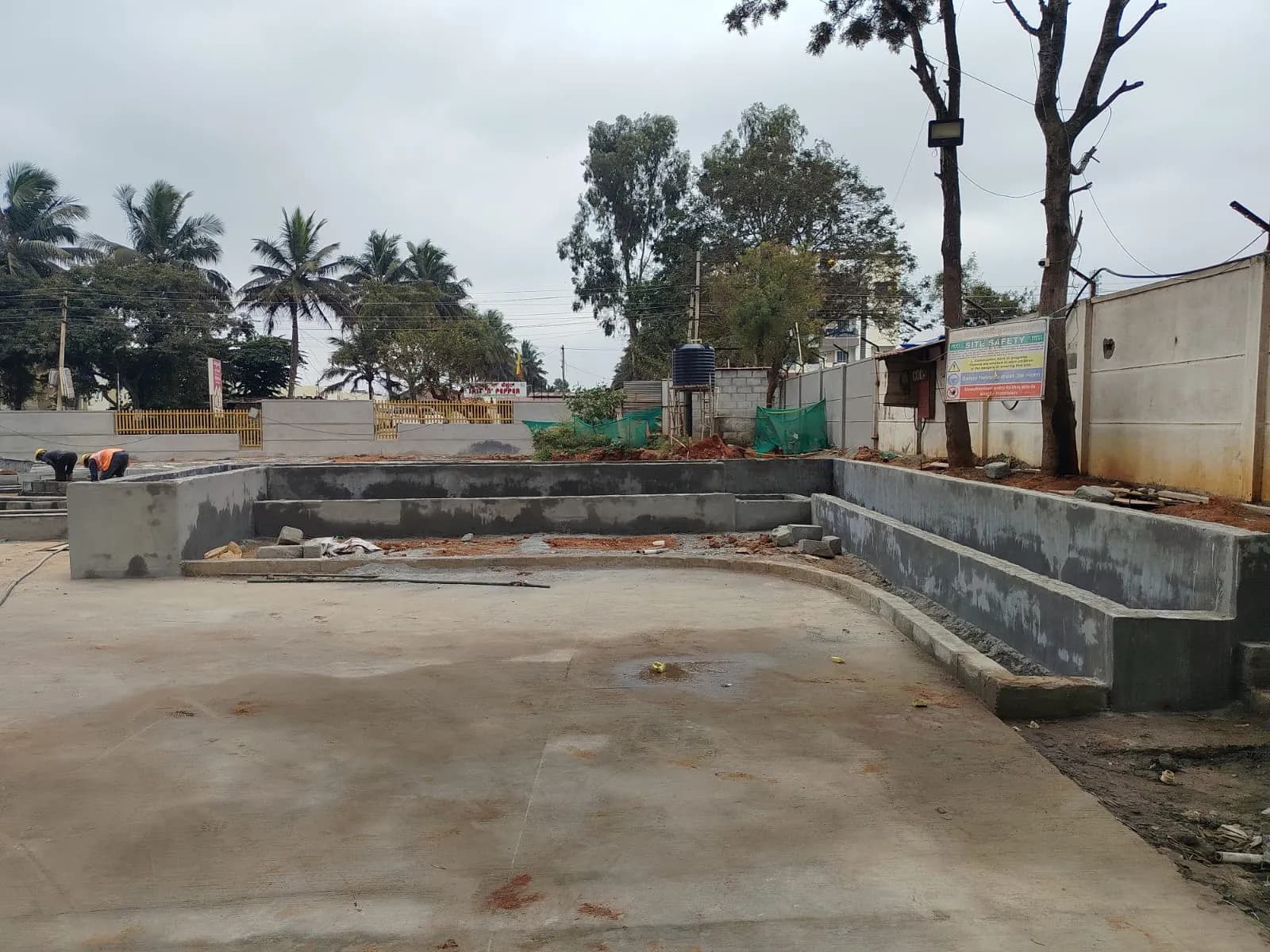 Sowparnika Olivia Nest: Site photo filed with Karnataka RERA