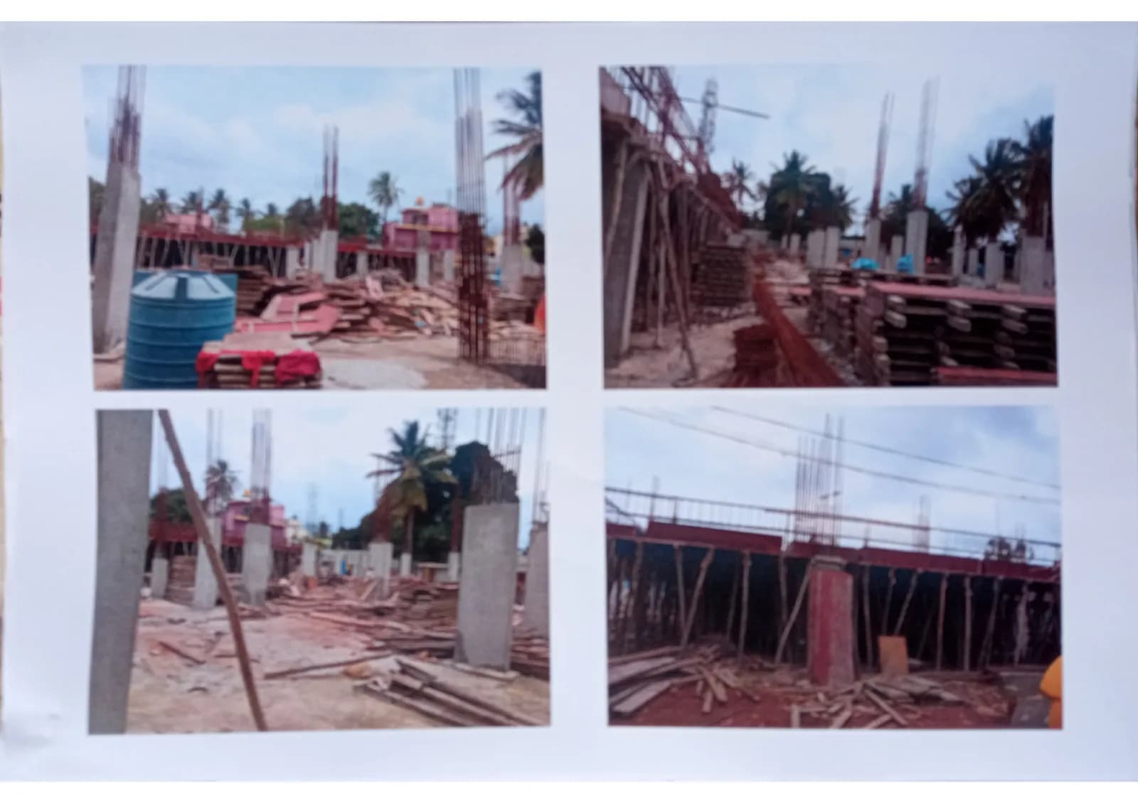 SLV Elanza: Site photo filed with Karnataka RERA