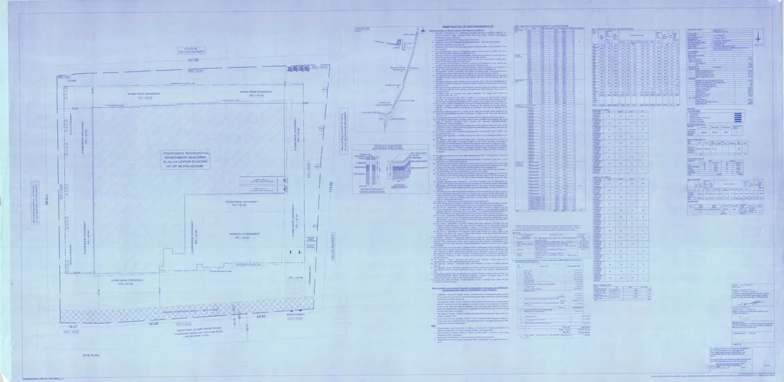 ELV High Garden: Existing Layout Plan, page 1 (filed with Karnataka RERA)