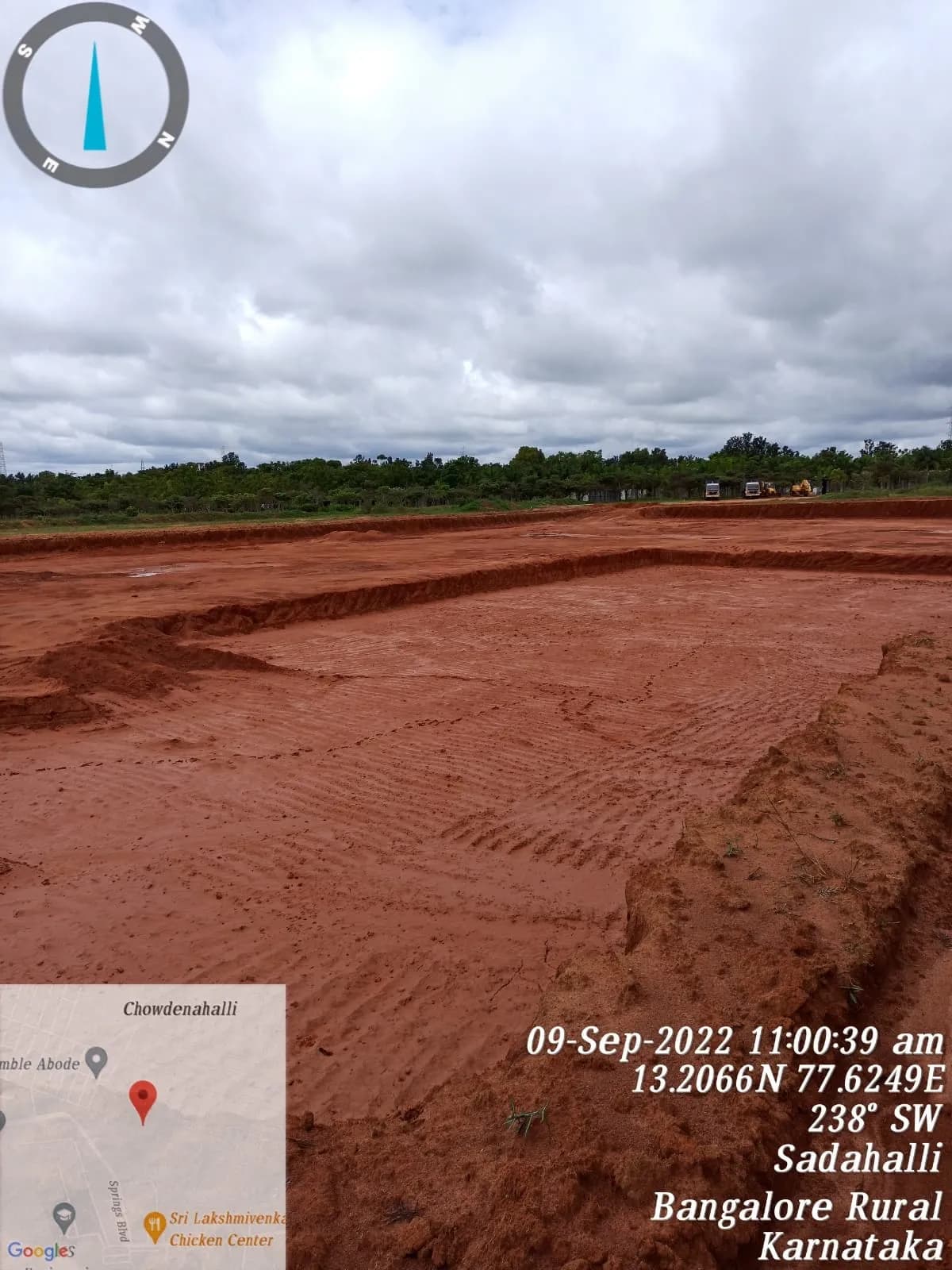 Serene Amara by Columbia Pacific: Site photo filed with Karnataka RERA