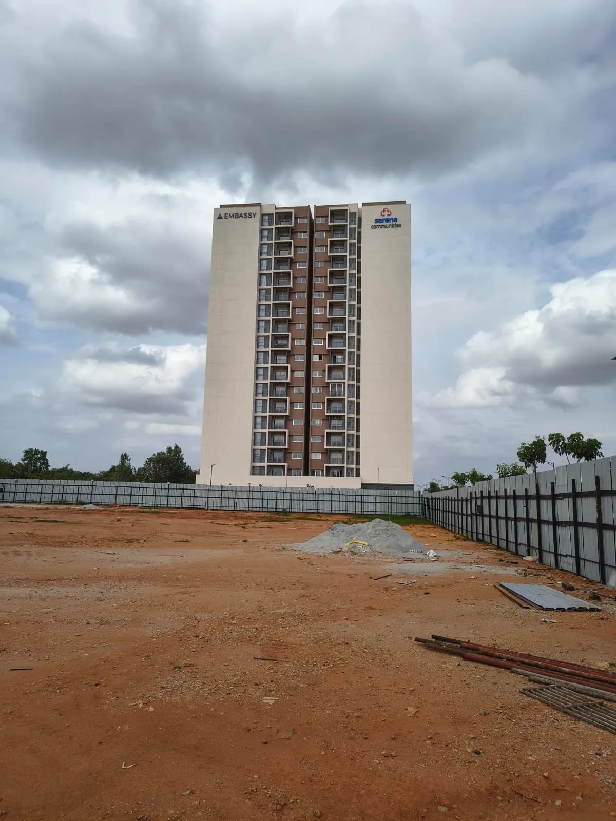 Serene Amara by Columbia Pacific: Site photo filed with Karnataka RERA