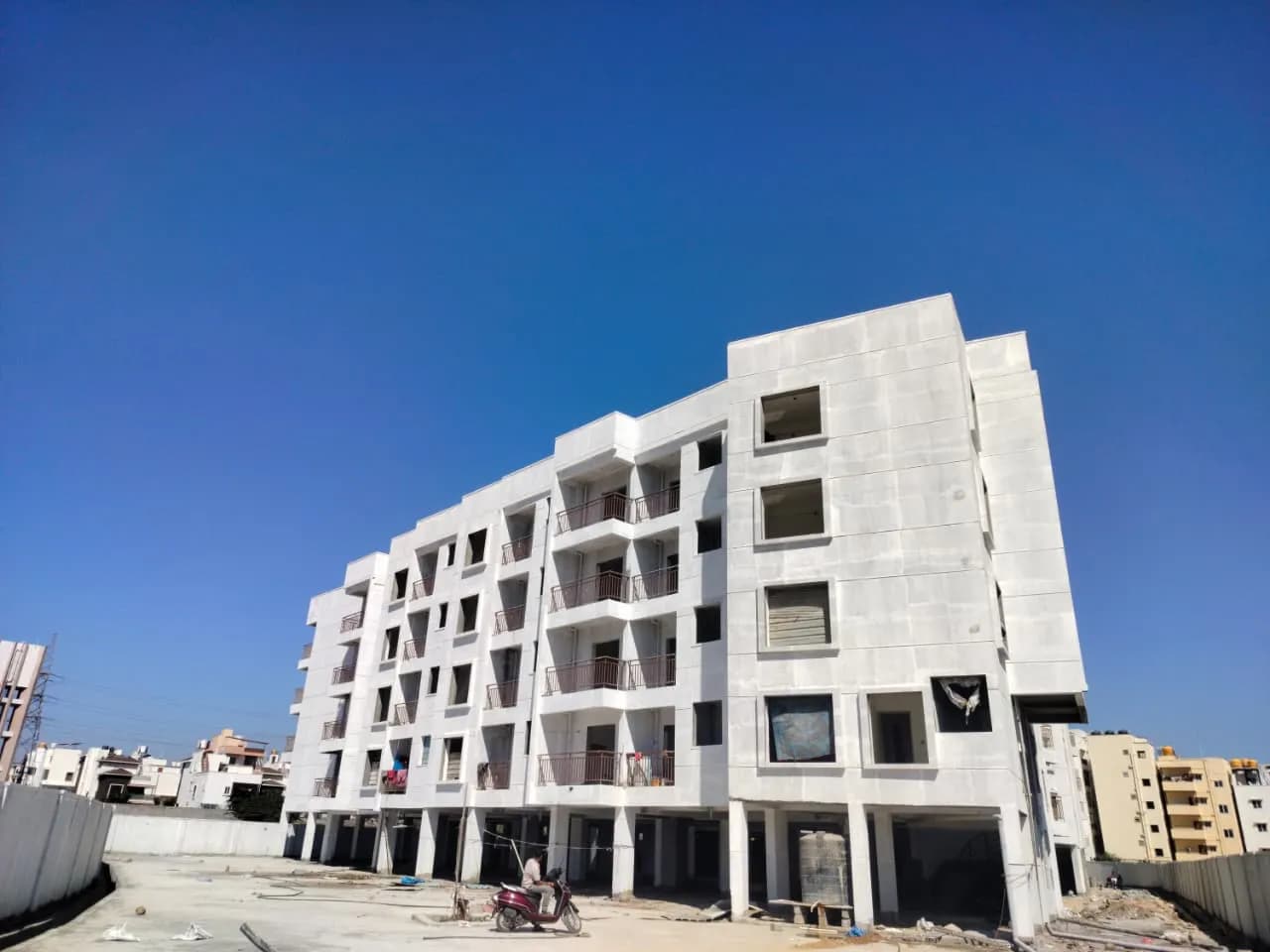 Mahaveer Camelia: Site photo filed with Karnataka RERA