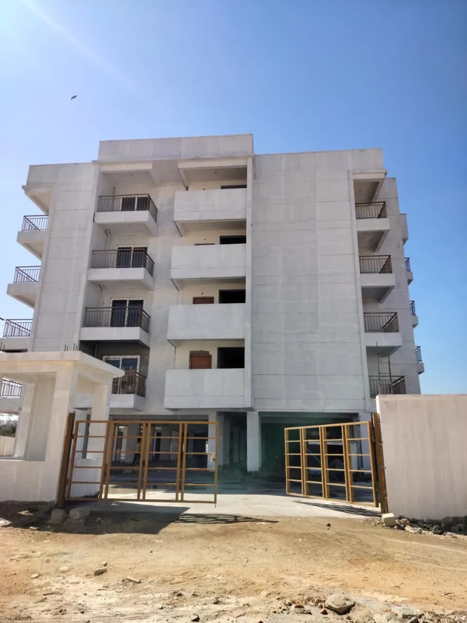 Mahaveer Camelia: Site photo filed with Karnataka RERA