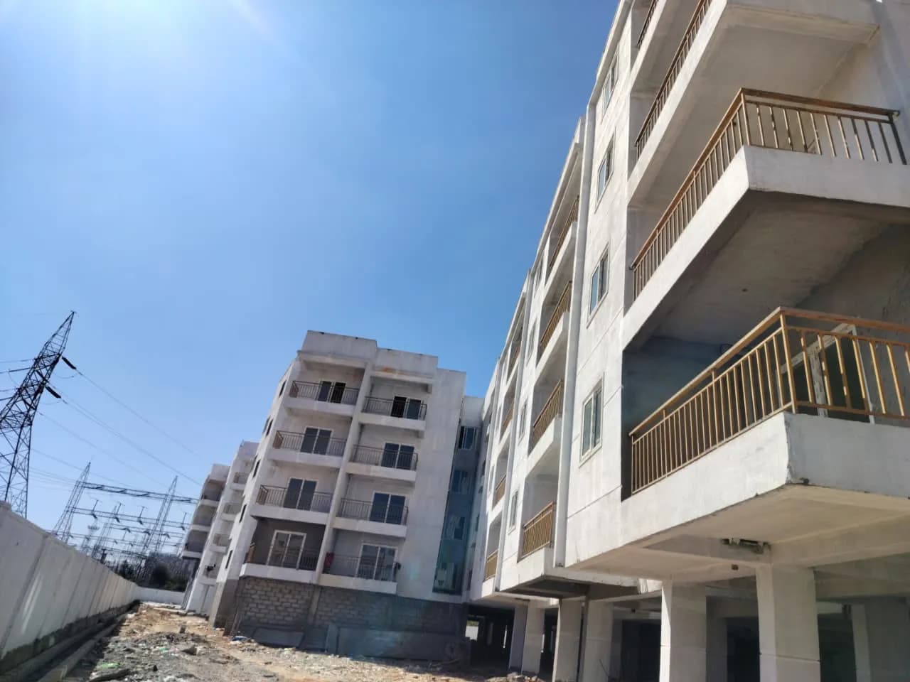 Mahaveer Camelia: Site photo filed with Karnataka RERA
