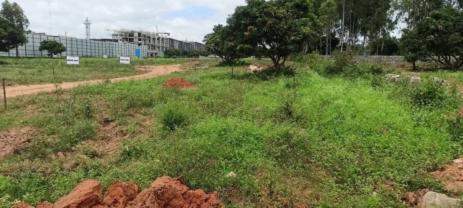Radiance Gardenia: Site photo filed with Karnataka RERA