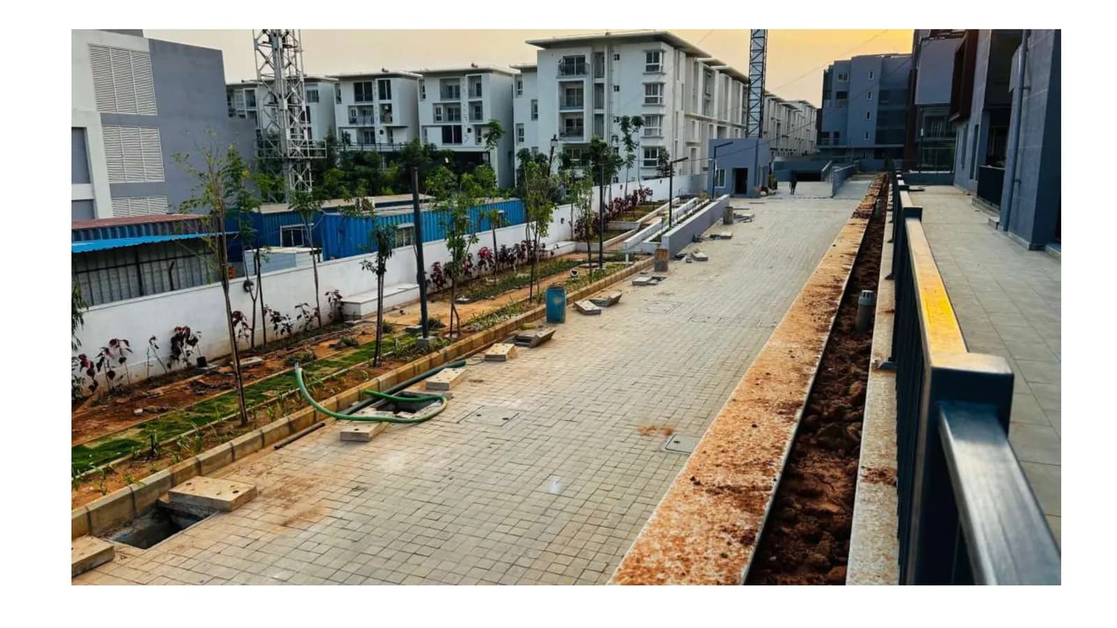 Radiance Gardenia: Site photo filed with Karnataka RERA