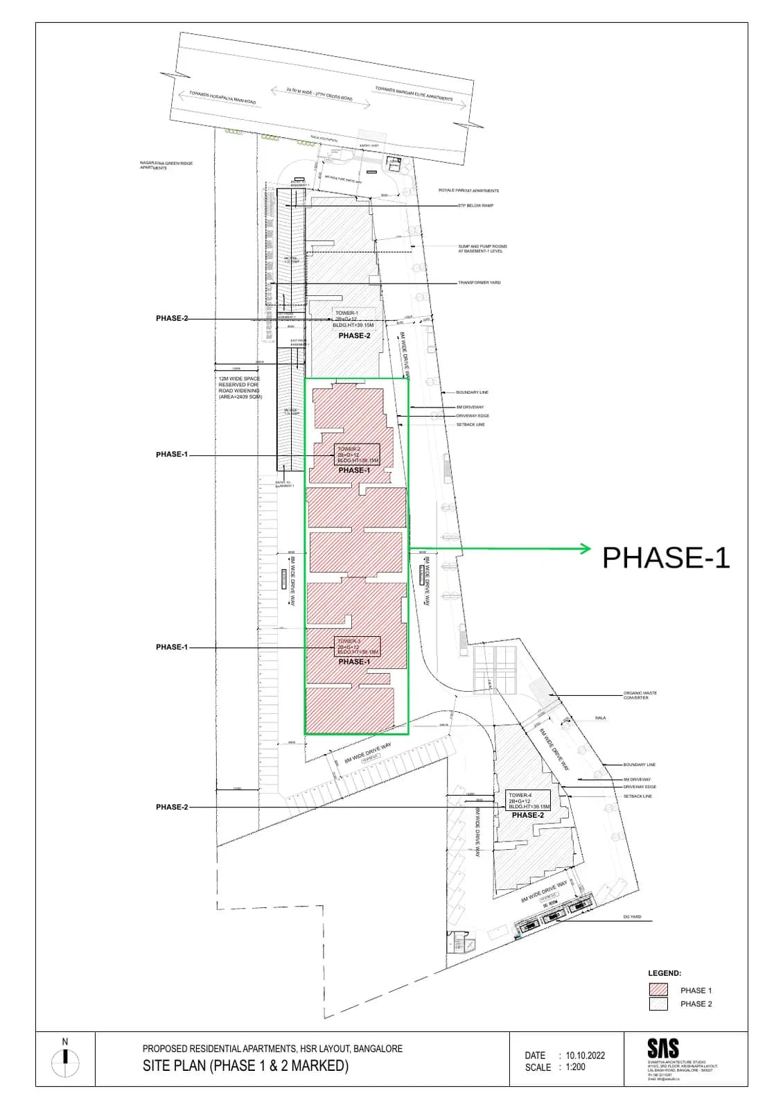 Soulspring Phase 1: Existing Layout Plan (filed with Karnataka RERA)