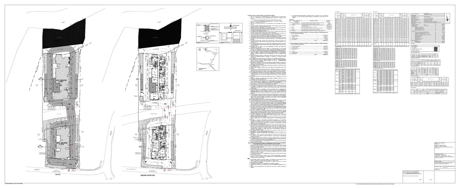 High Life Towers: Building Plan.pdf, page 1 (filed with Karnataka RERA)