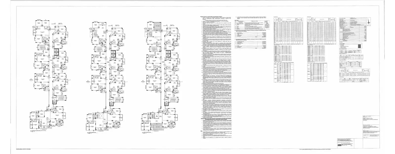 High Life Towers: Block B 1 To 14th Floor Plan (filed with Karnataka RERA)