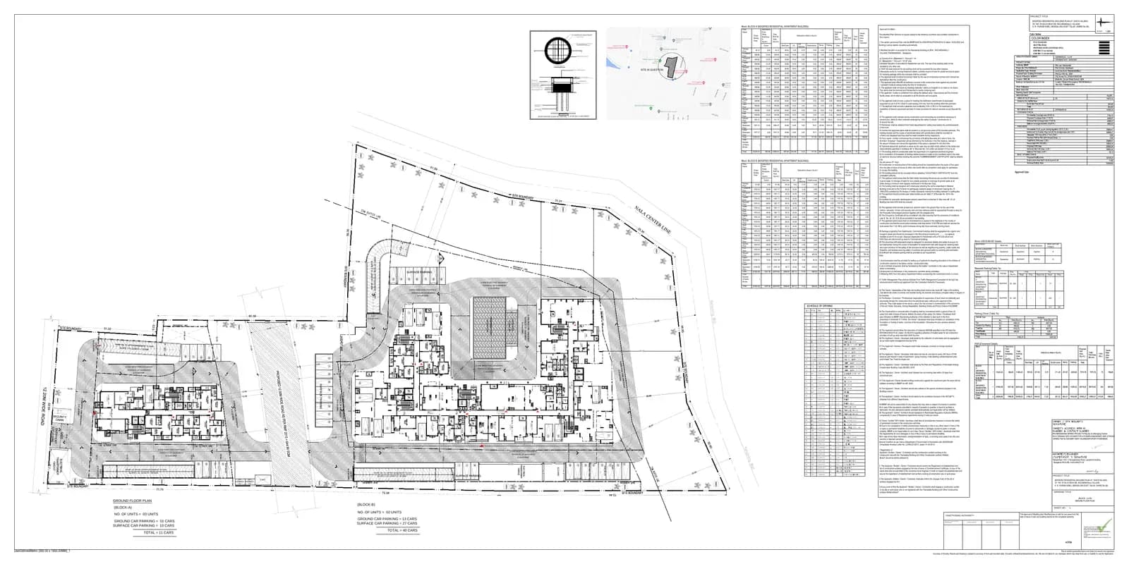 High Life Towers: Ground Floor Plan (filed with Karnataka RERA)
