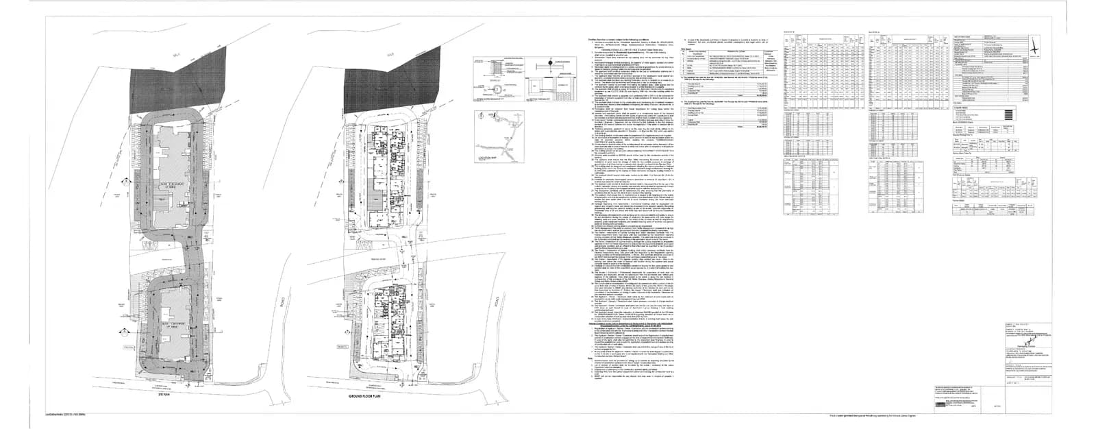 High Life Towers: Ground Floor Plan-3 (filed with Karnataka RERA)