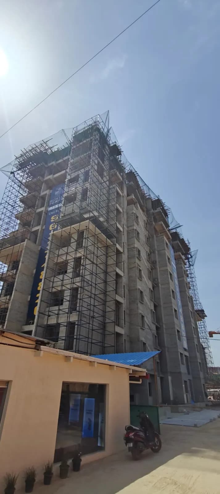 High Life Towers: Site photo filed with Karnataka RERA