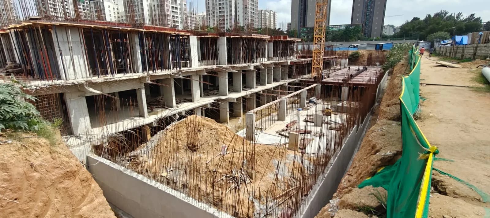 High Life Towers: Site photo filed with Karnataka RERA