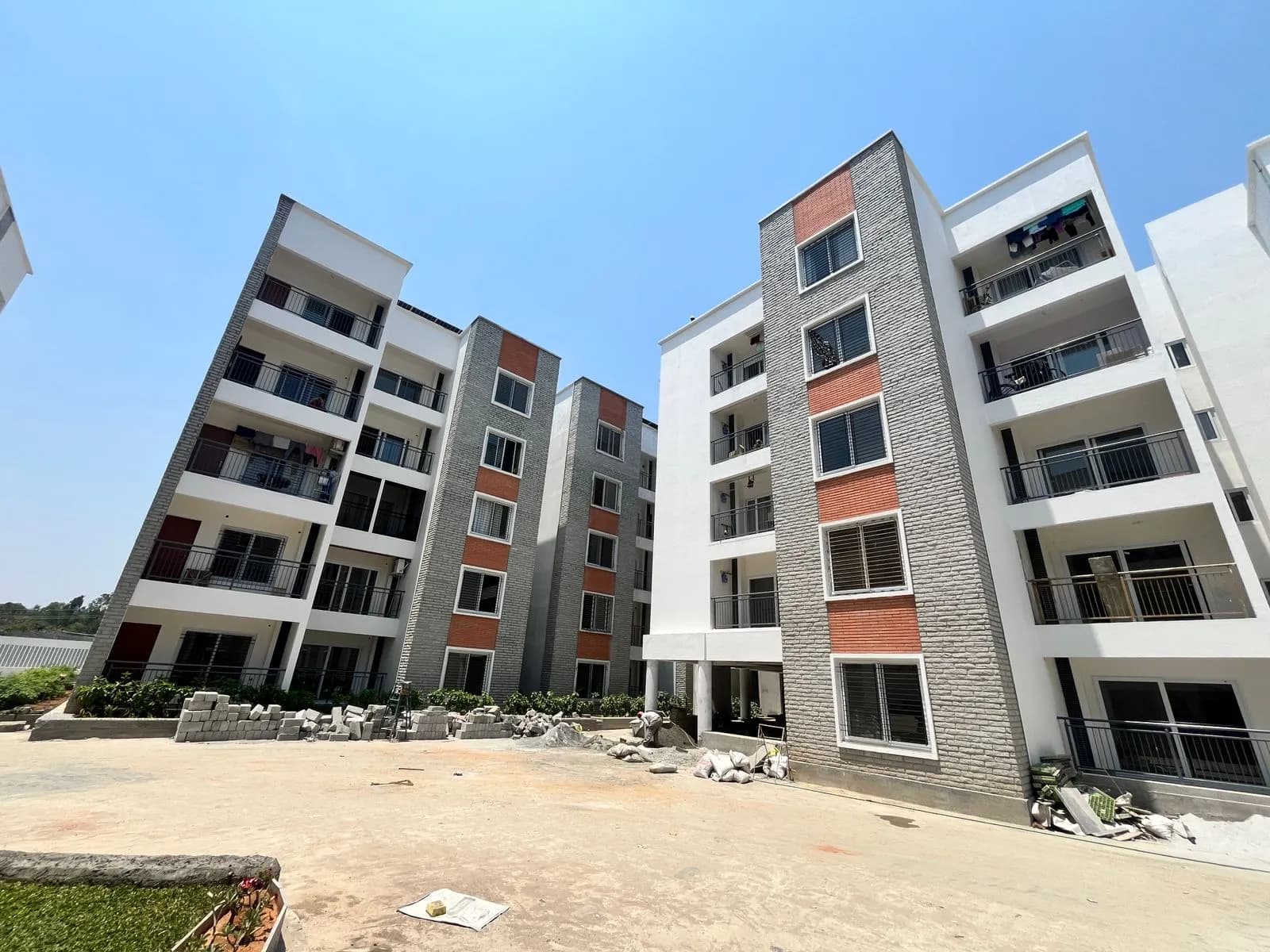 Nandi Meraki: Site photo filed with Karnataka RERA