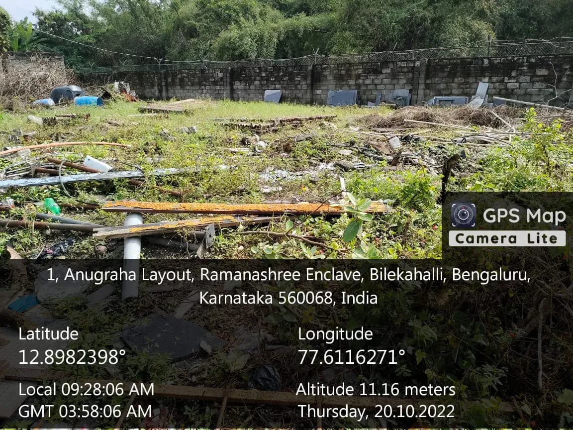 Raj Bay Vista: Site photo filed with Karnataka RERA