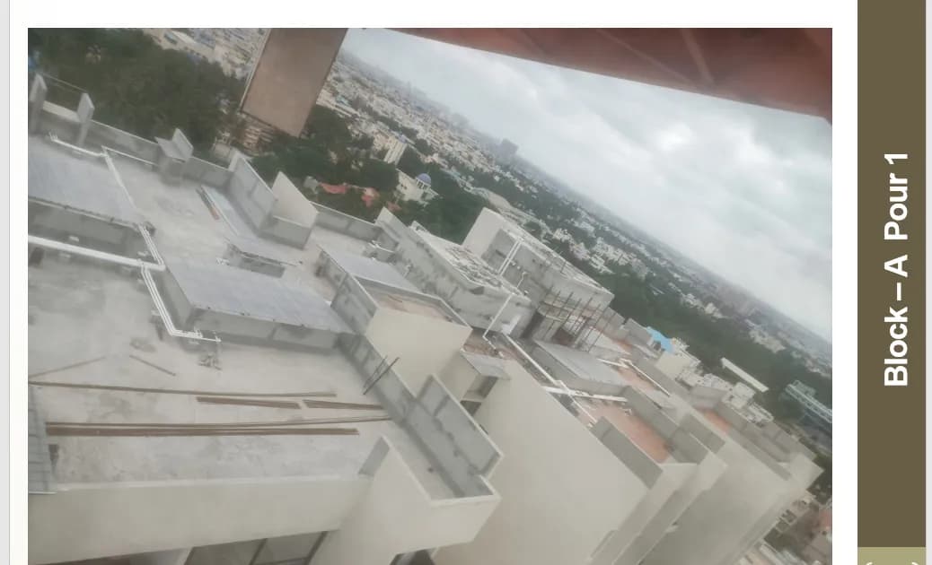 Casagrand Meridian: Site photo filed with Karnataka RERA