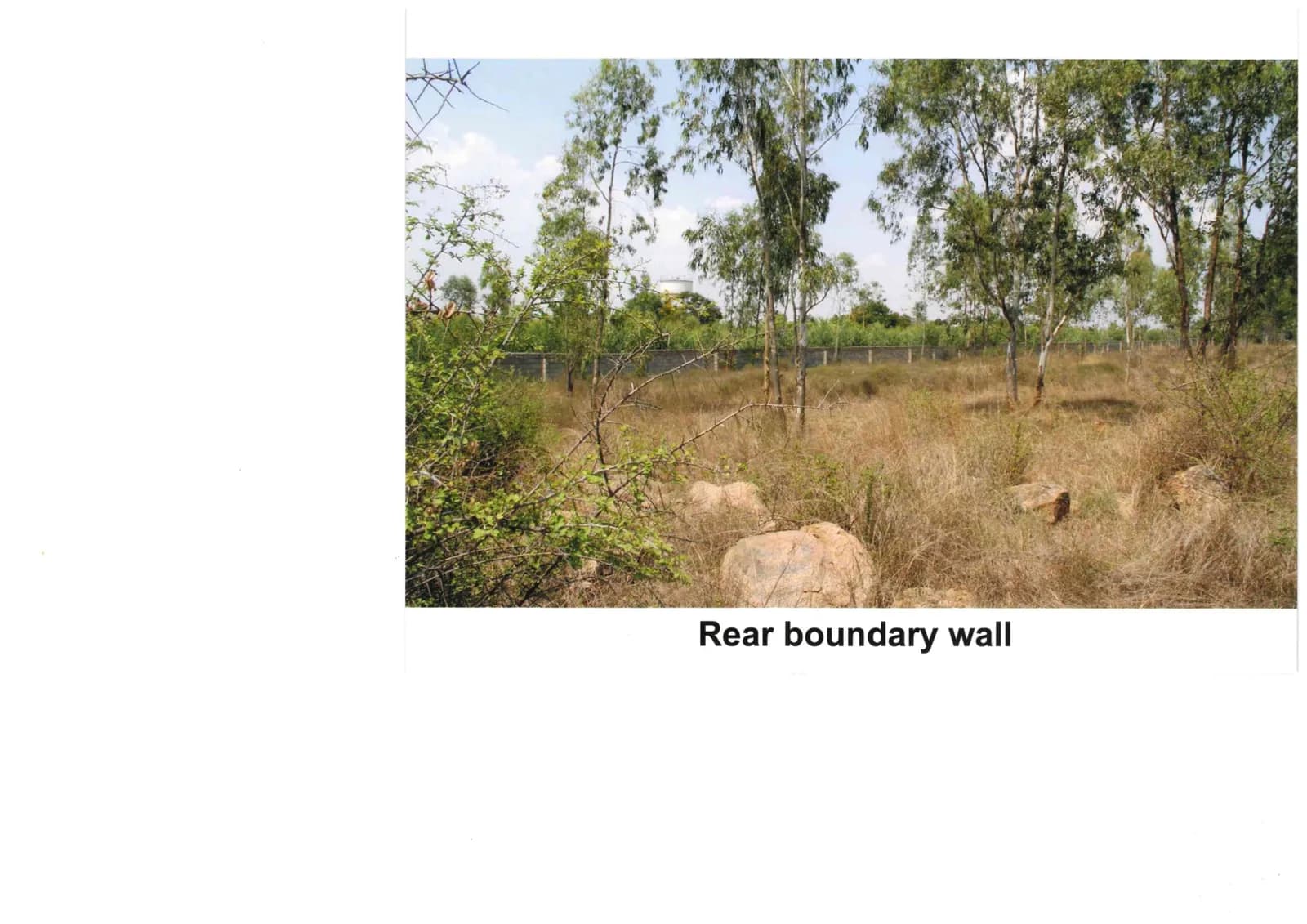 Terra Blue LEAF Villa Enclave: Site photo filed with Karnataka RERA