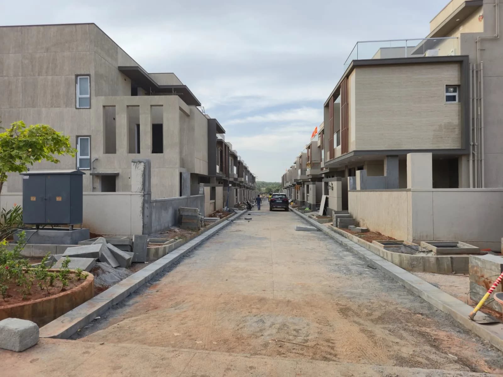 Divine Meadows: Site photo filed with Karnataka RERA
