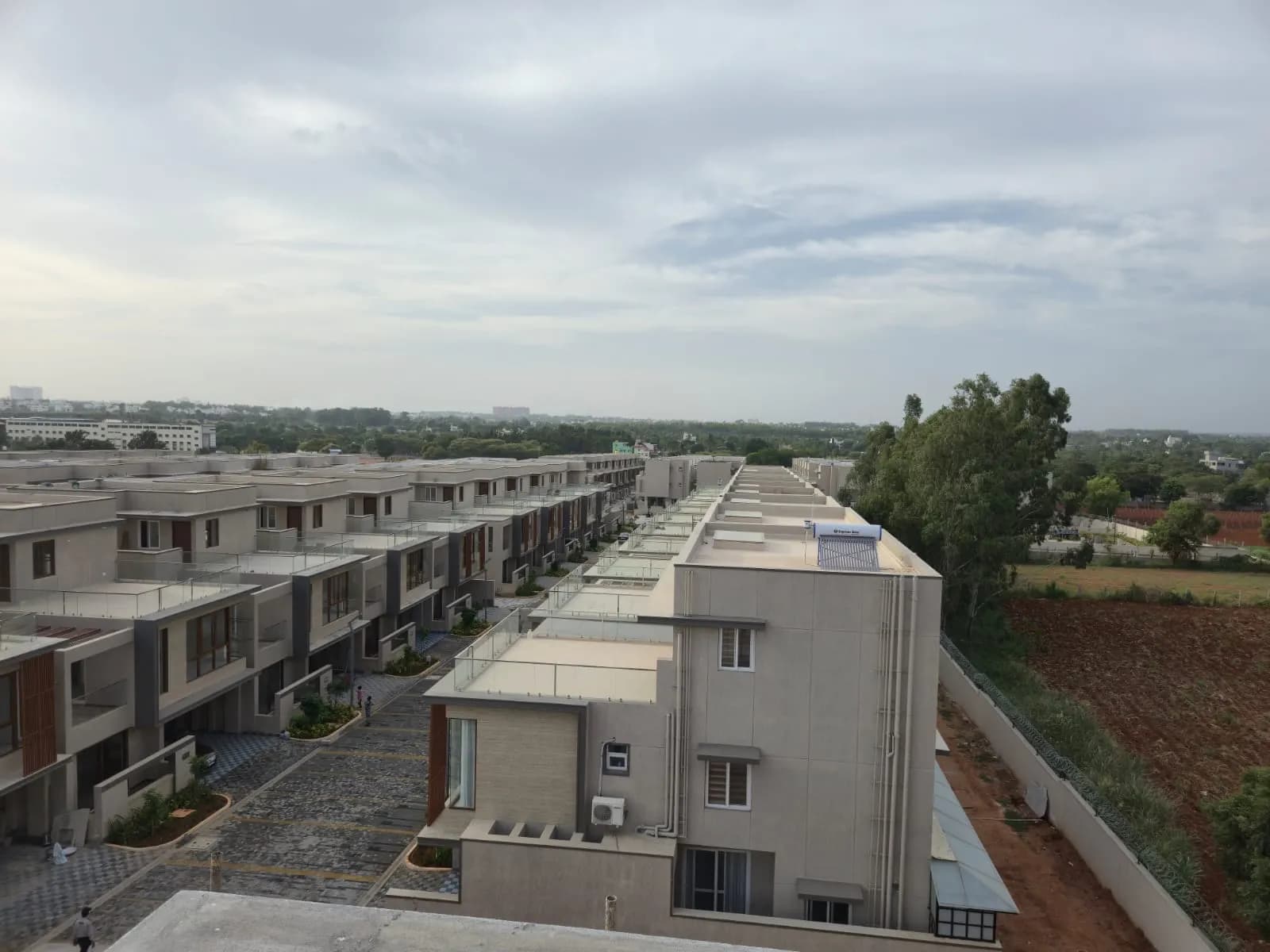 Divine Meadows: Site photo filed with Karnataka RERA