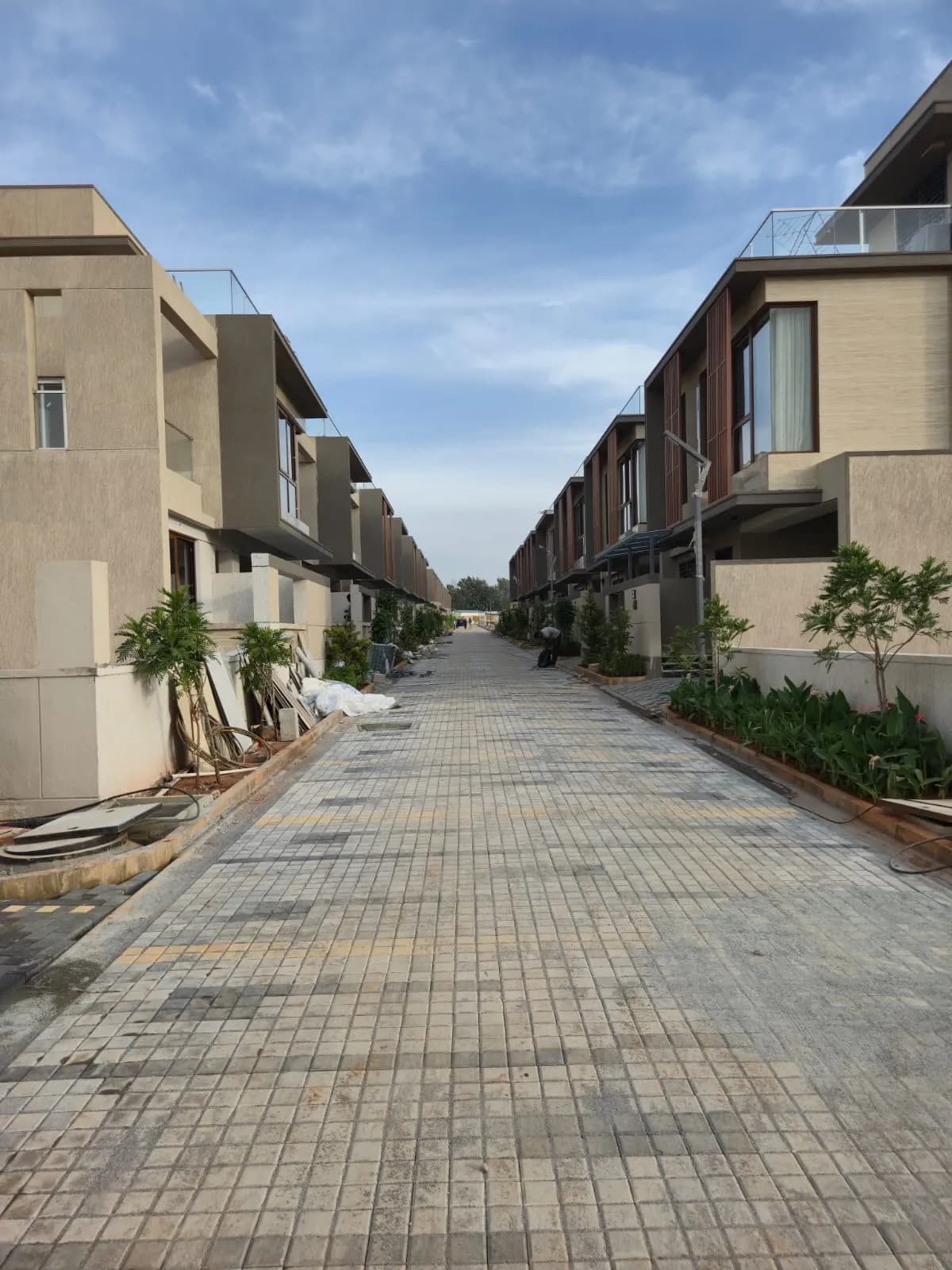 Divine Meadows: Site photo filed with Karnataka RERA