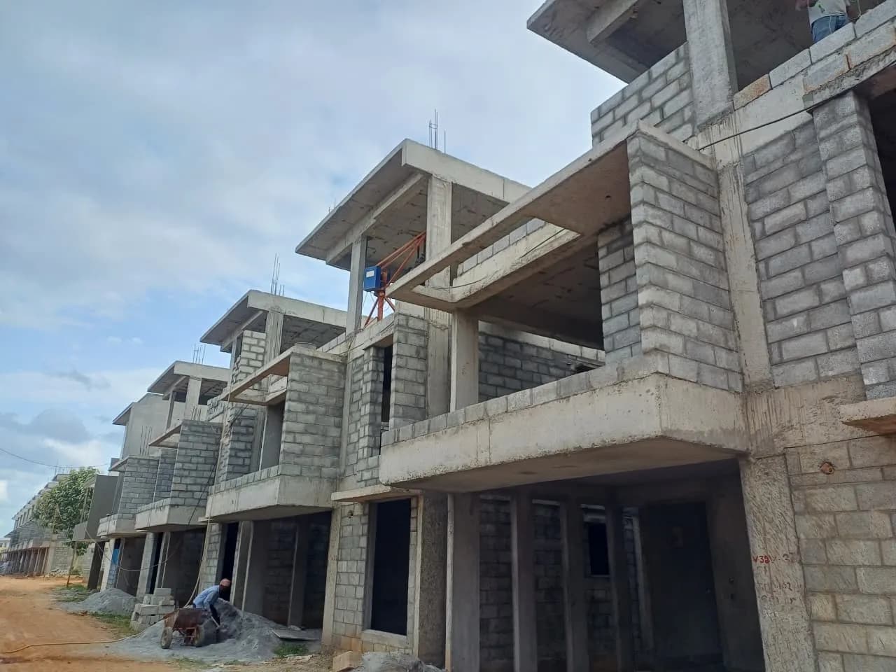 Spring Woods: Site photo filed with Karnataka RERA