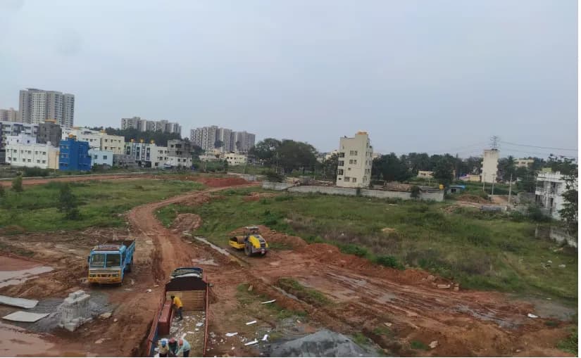 Assetz Bloom & Dell: Site photo filed with Karnataka RERA