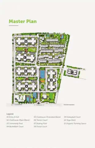 63 Degree East: Brochure, page 4 (filed with Karnataka RERA)