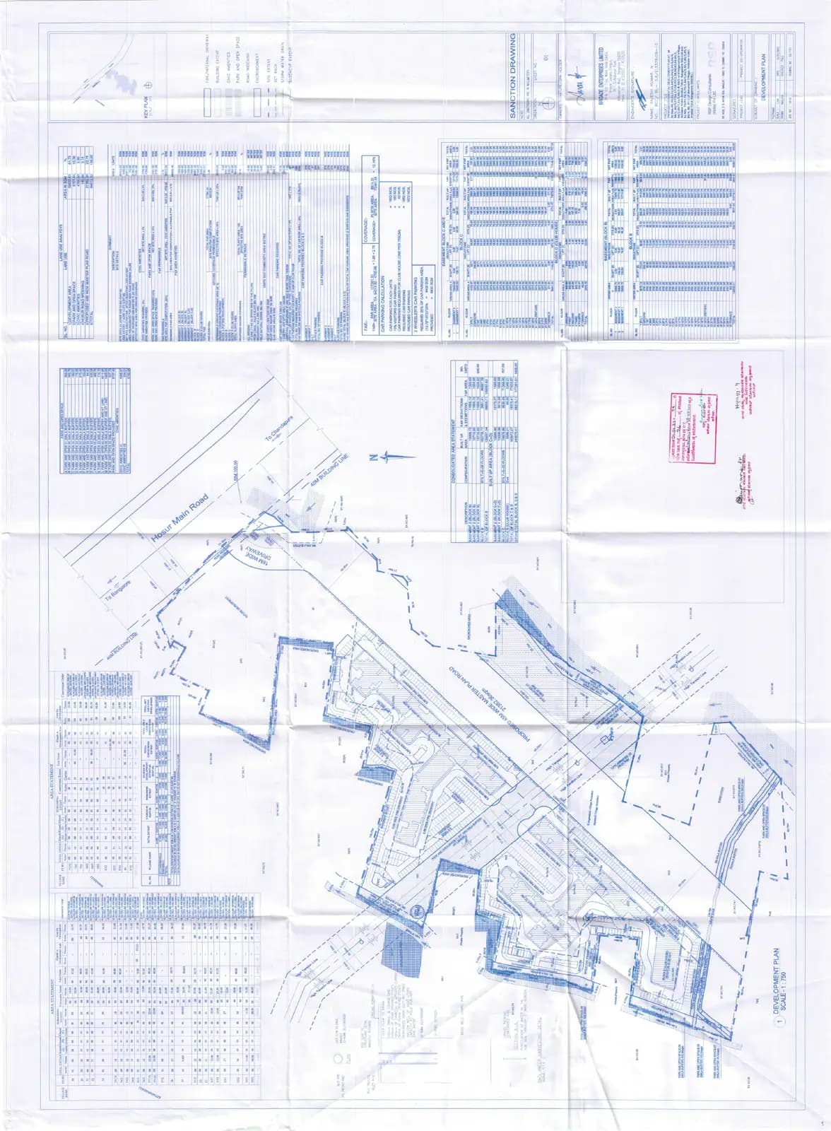Cielo at Brigade Valencia: Existing Layout Plan (filed with Karnataka RERA)