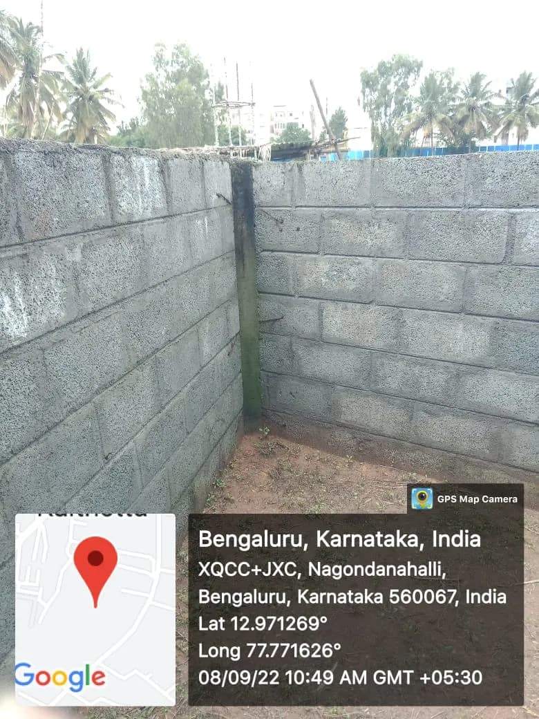 Serenity Gardens: Site photo filed with Karnataka RERA