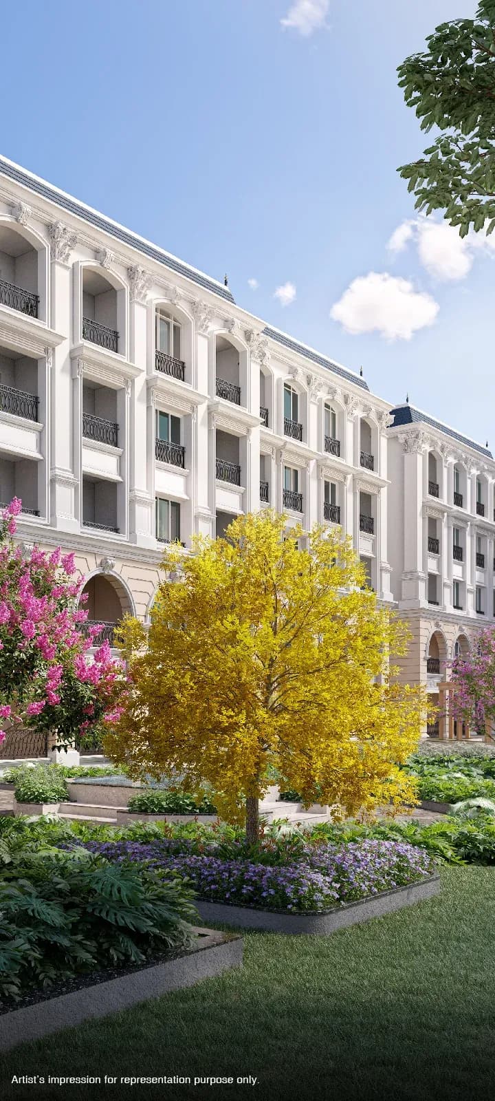 Godrej Athena: Godrej Athena exterior view - mobile banner (artist’s impression)