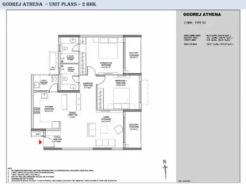 Godrej Athena: Brochure, page 4 (filed with Karnataka RERA)