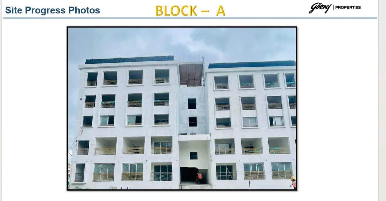 Godrej Athena: Site photo filed with Karnataka RERA