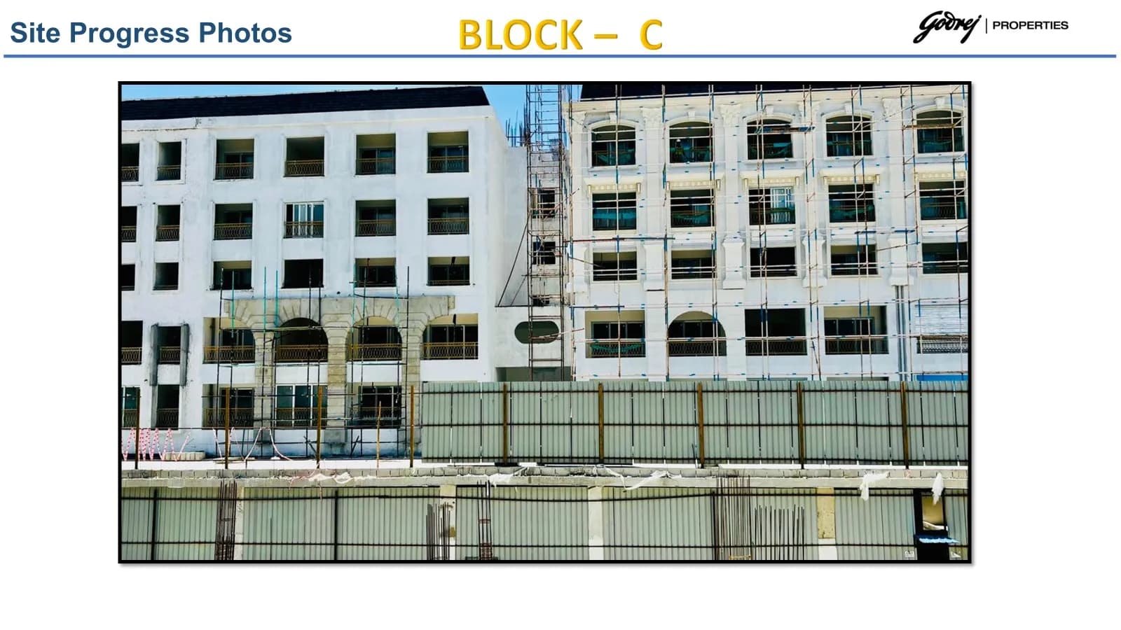Godrej Athena: Site photo filed with Karnataka RERA