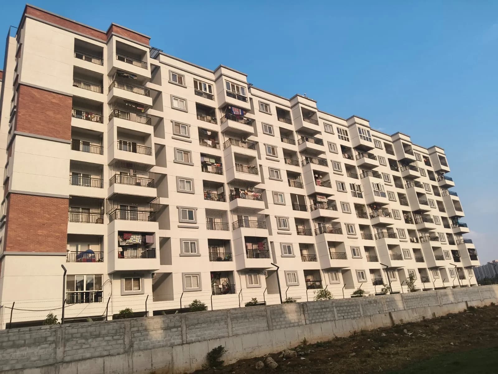 Abhee Pride: Site photo filed with Karnataka RERA