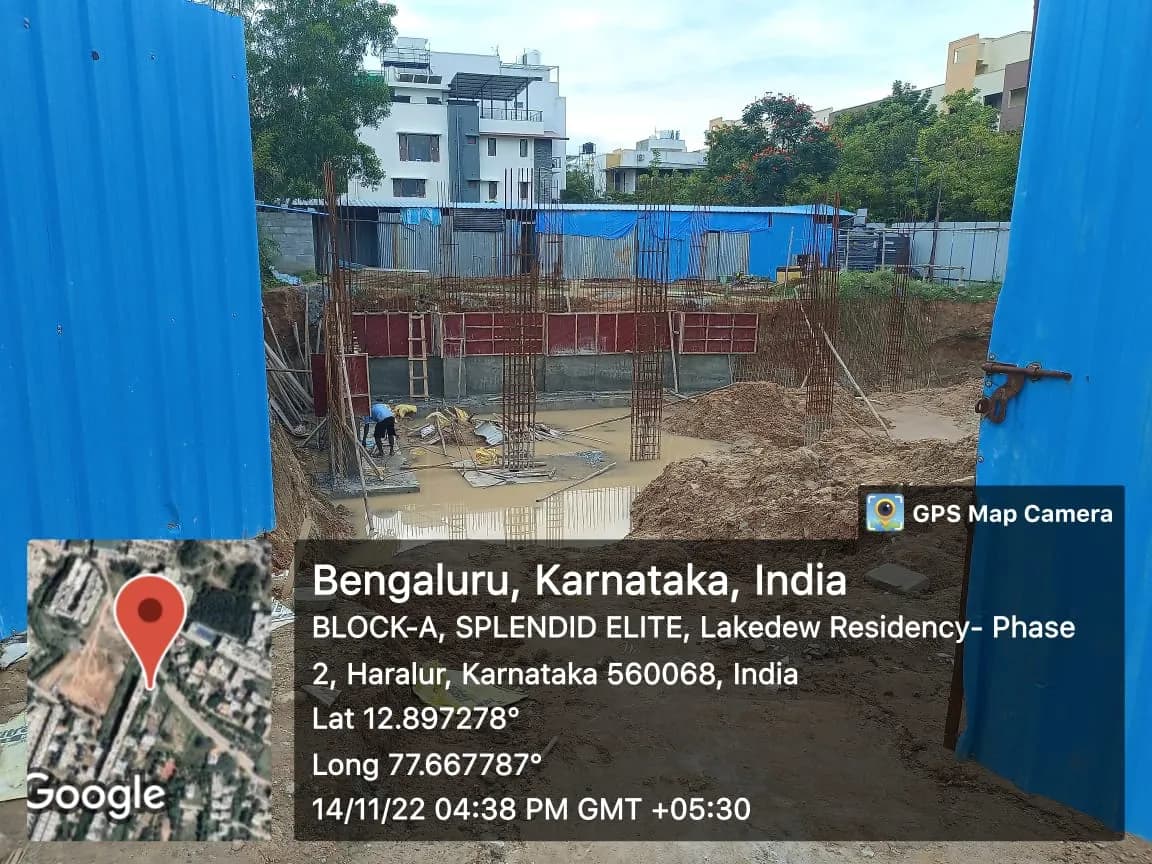 Breeze: Site photo filed with Karnataka RERA