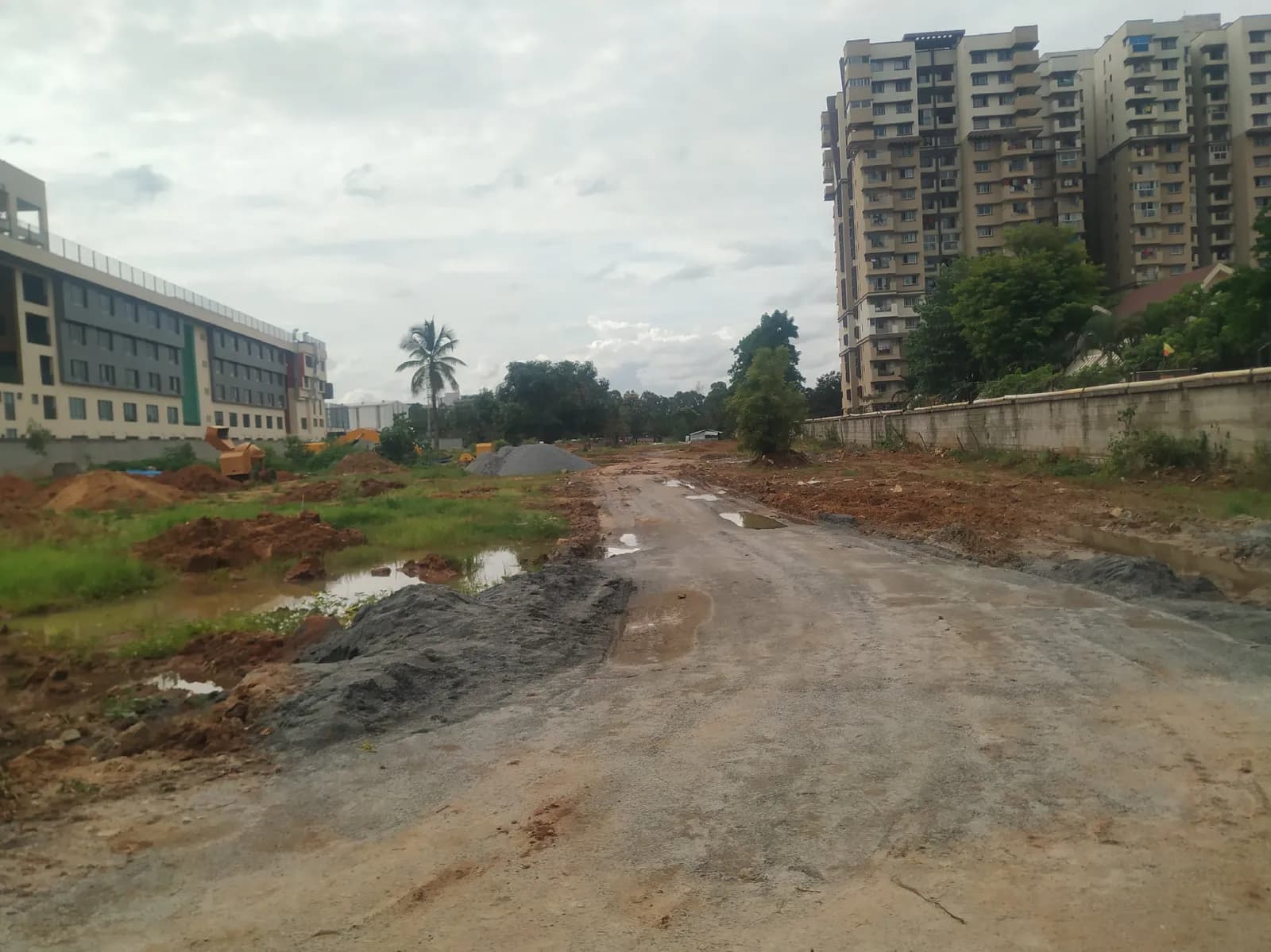 Ruchira Park East: Site photo filed with Karnataka RERA
