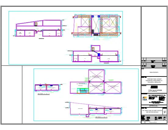 Mana Verdant: STP Demarcation & Design Detail (filed with Karnataka RERA)