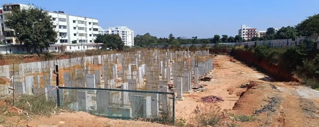 Mana Verdant: Site photo filed with Karnataka RERA