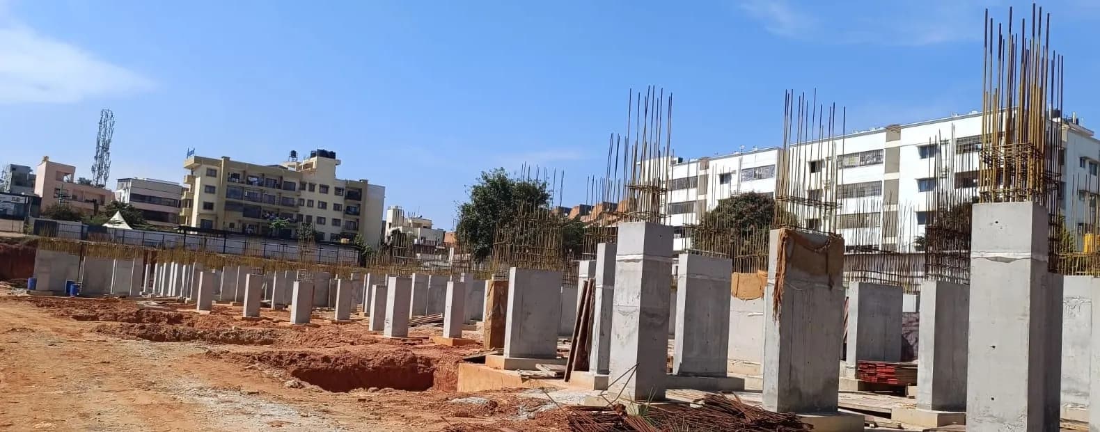 Mana Verdant: Site photo filed with Karnataka RERA