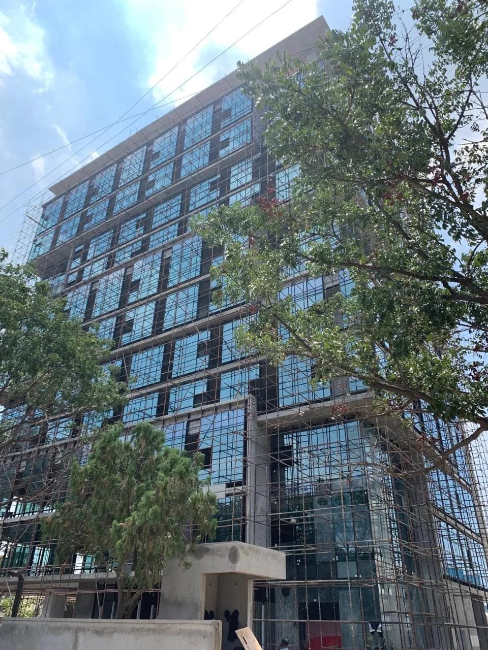 BCM Vertex: Site photo filed with Karnataka RERA