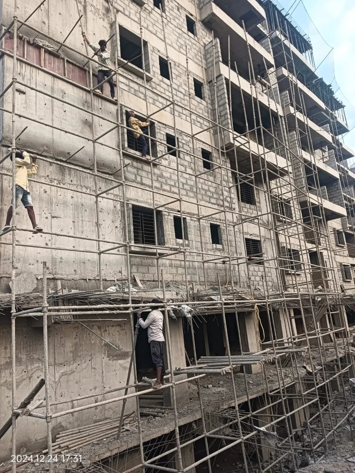 Platinum East Woods: Site photo filed with Karnataka RERA