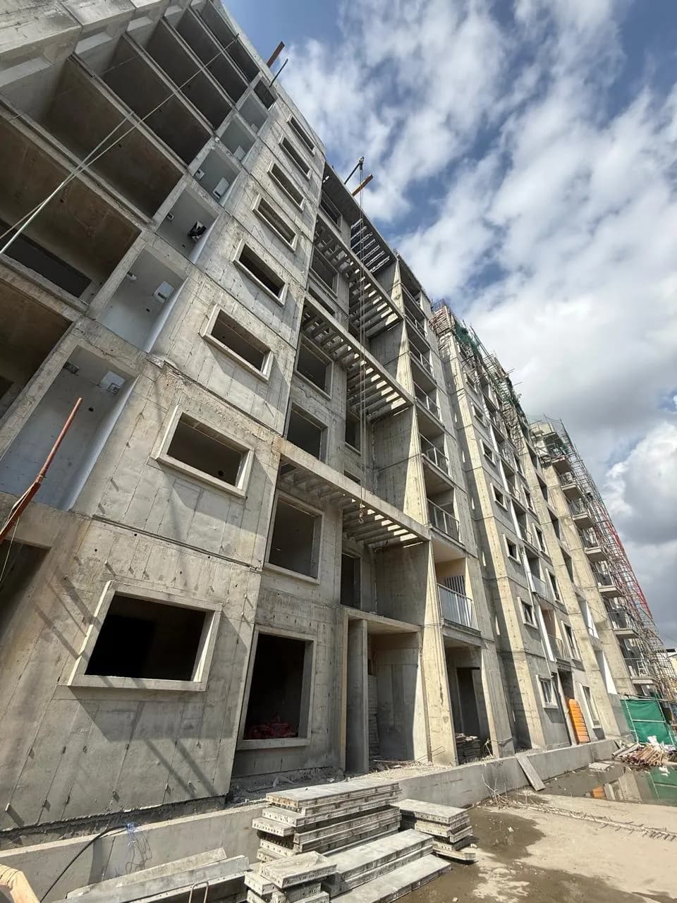 Shriram Esquire: Site photo filed with Karnataka RERA