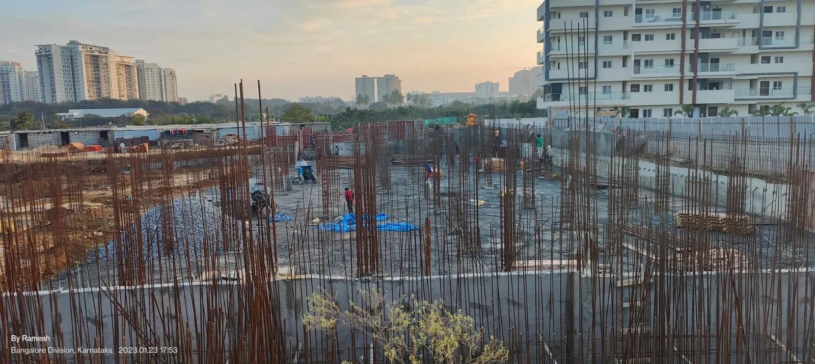 Sri Sai Sarovar: Site photo filed with Karnataka RERA