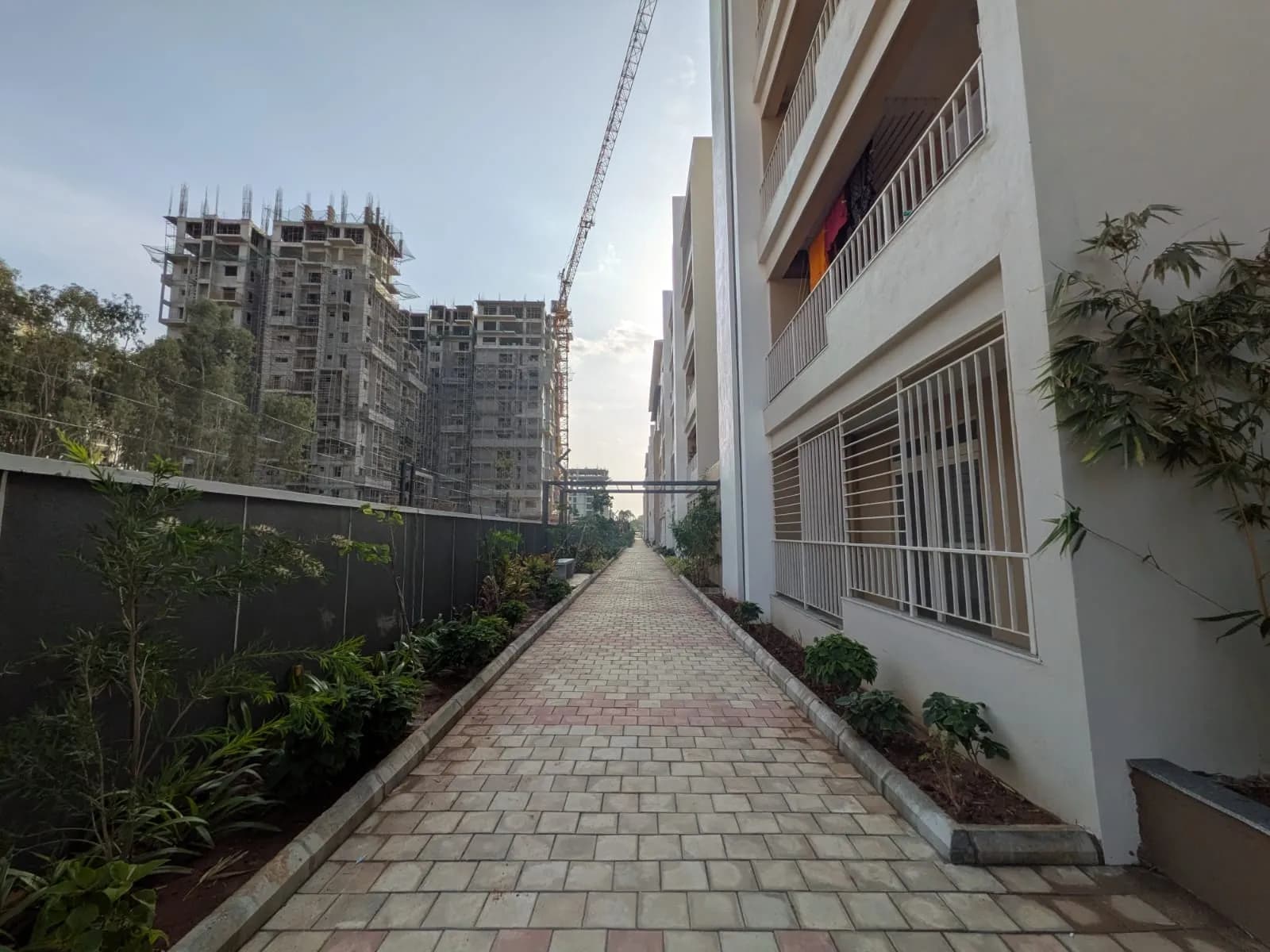 Saritha Serene: Site photo filed with Karnataka RERA