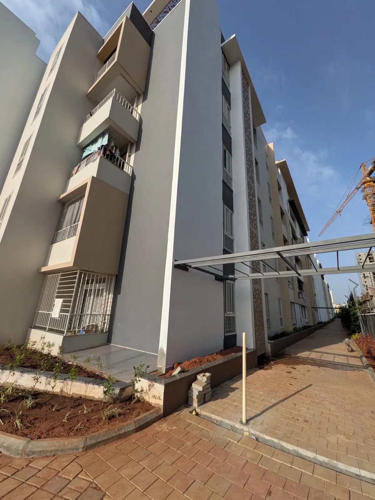 Saritha Serene: Site photo filed with Karnataka RERA