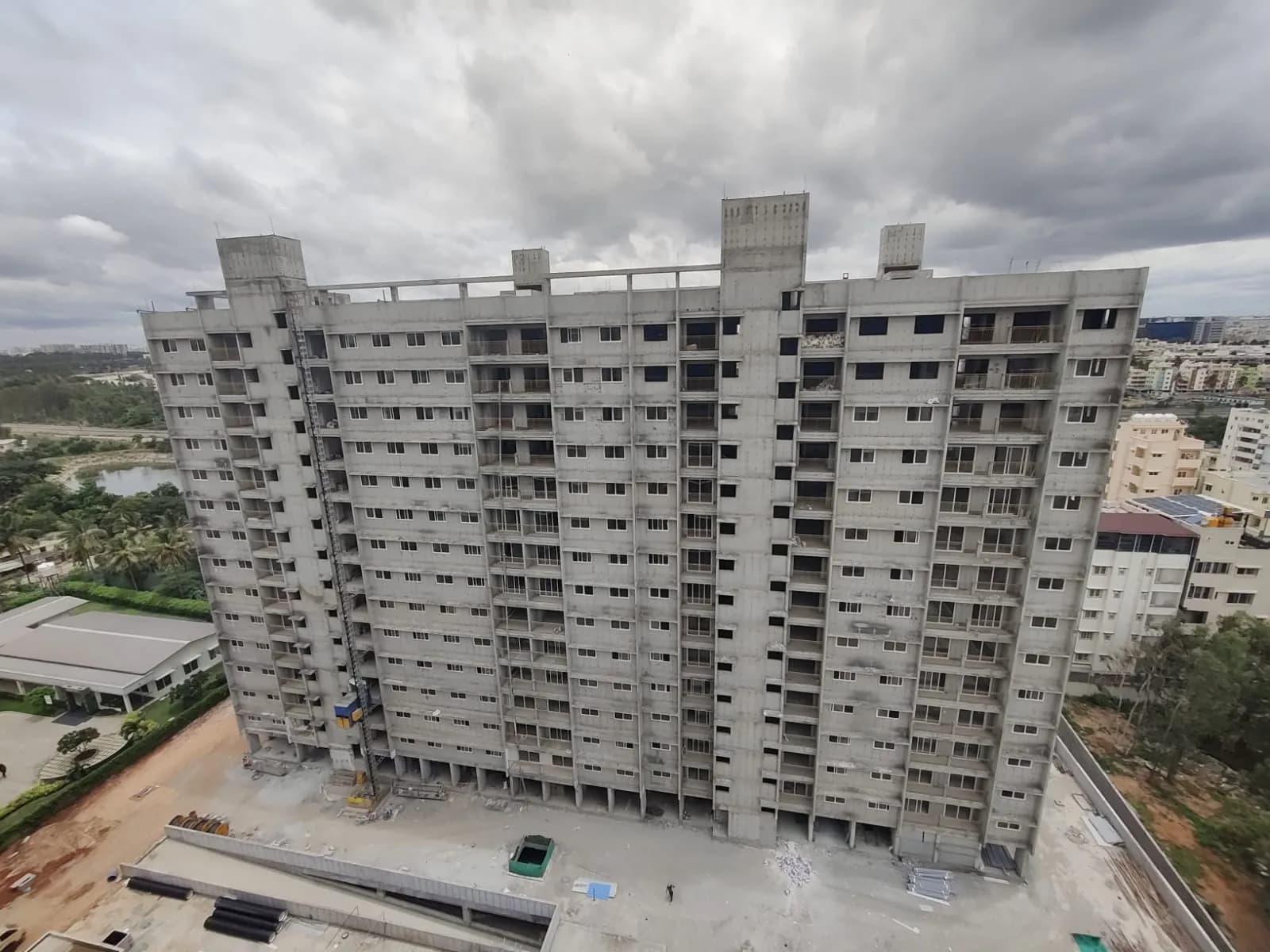 Adarsh Parkland Phase 1: Site photo filed with Karnataka RERA