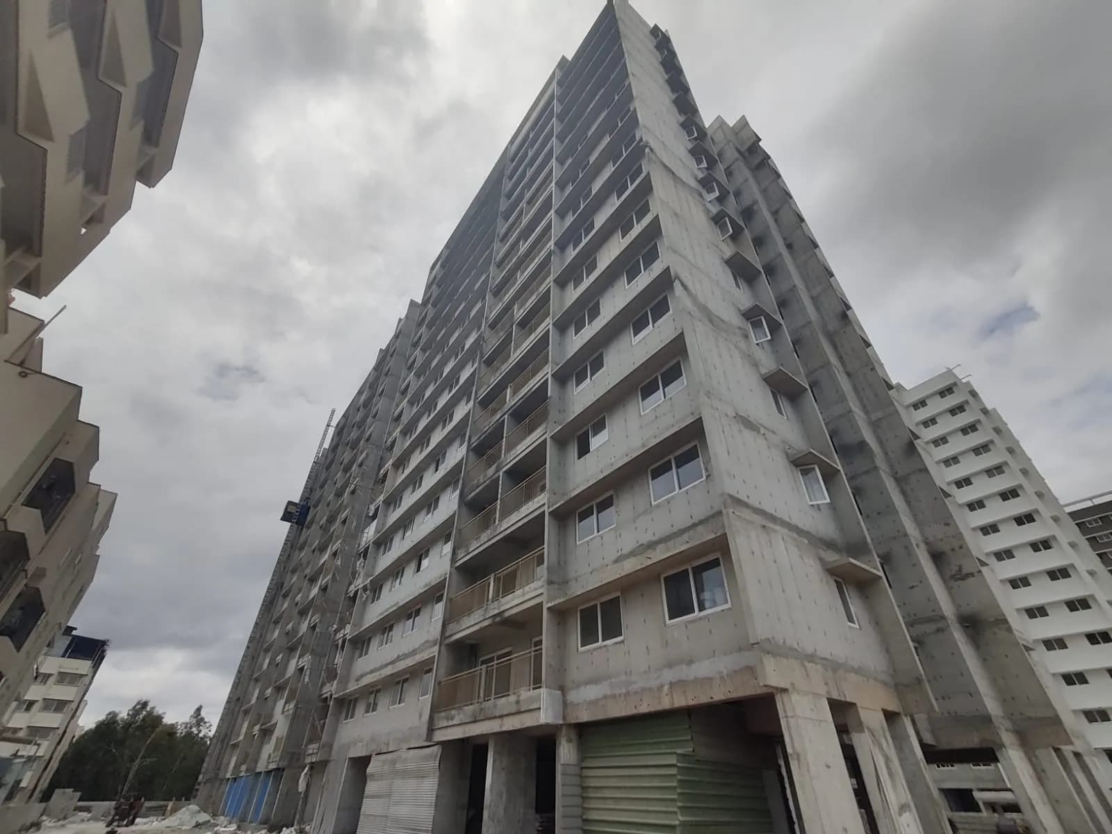 Adarsh Parkland Phase 1: Site photo filed with Karnataka RERA
